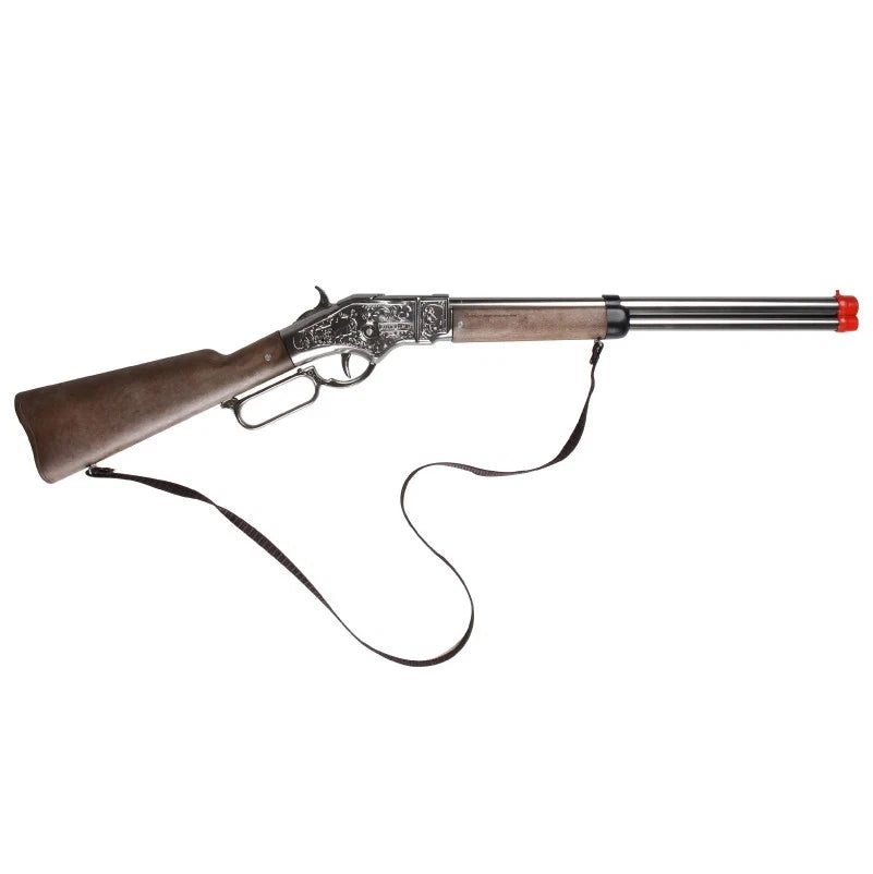 Share TOY LIL' HENRY Lever Action Rifle Metal Cap Gun Capgun Gonher Spain