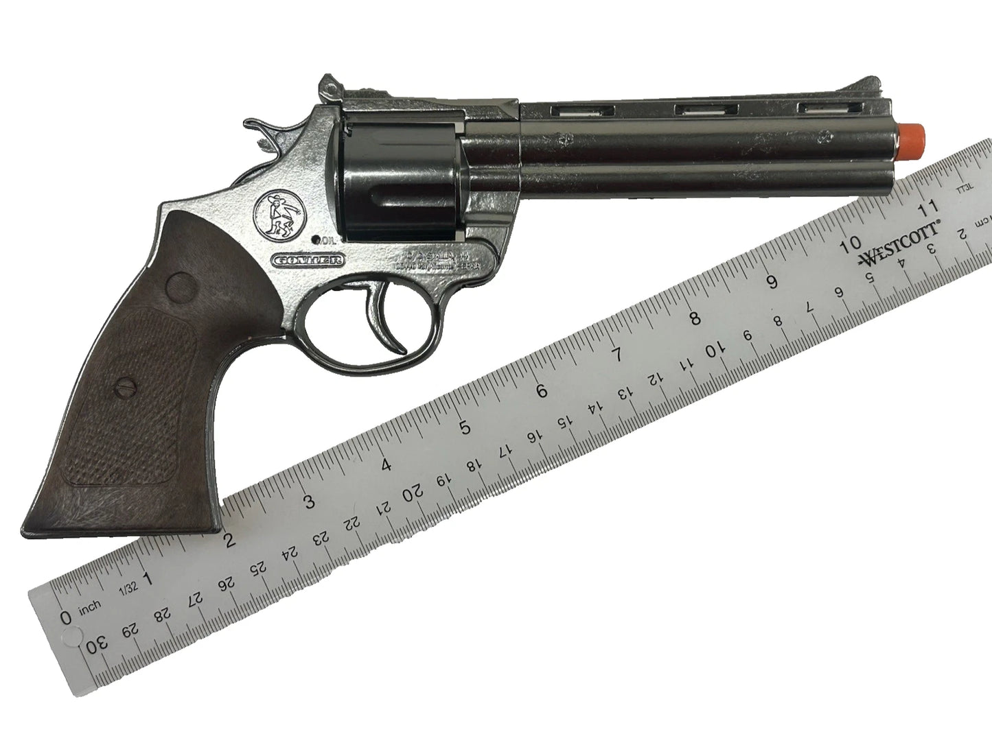 TOY Colt PYTHON 357 MAGNUM Zombie Diecast Metal Ring Cap Pistol Gun CAPGUN Spain
