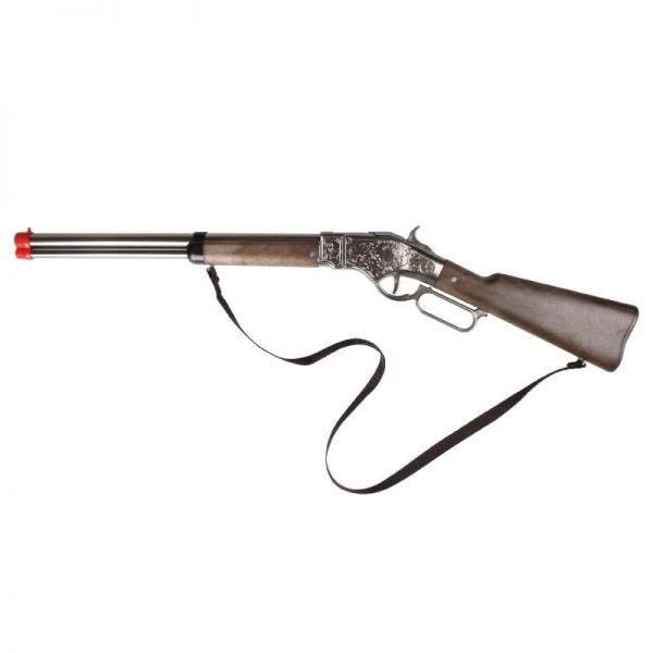 Share TOY LIL' HENRY Lever Action Rifle Metal Cap Gun Capgun Gonher Spain