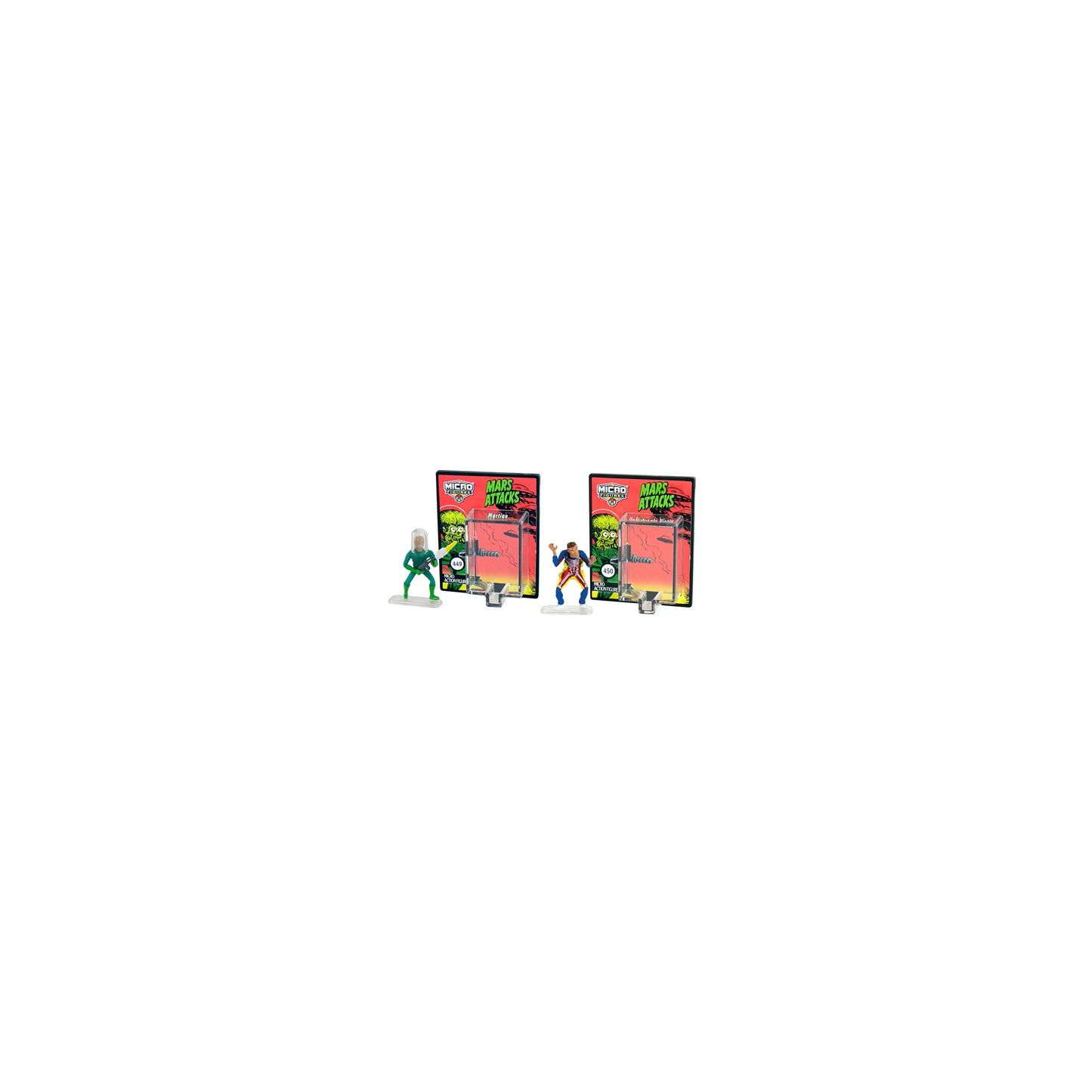 World’s Smallest Mars Attacks Micro Figures Set