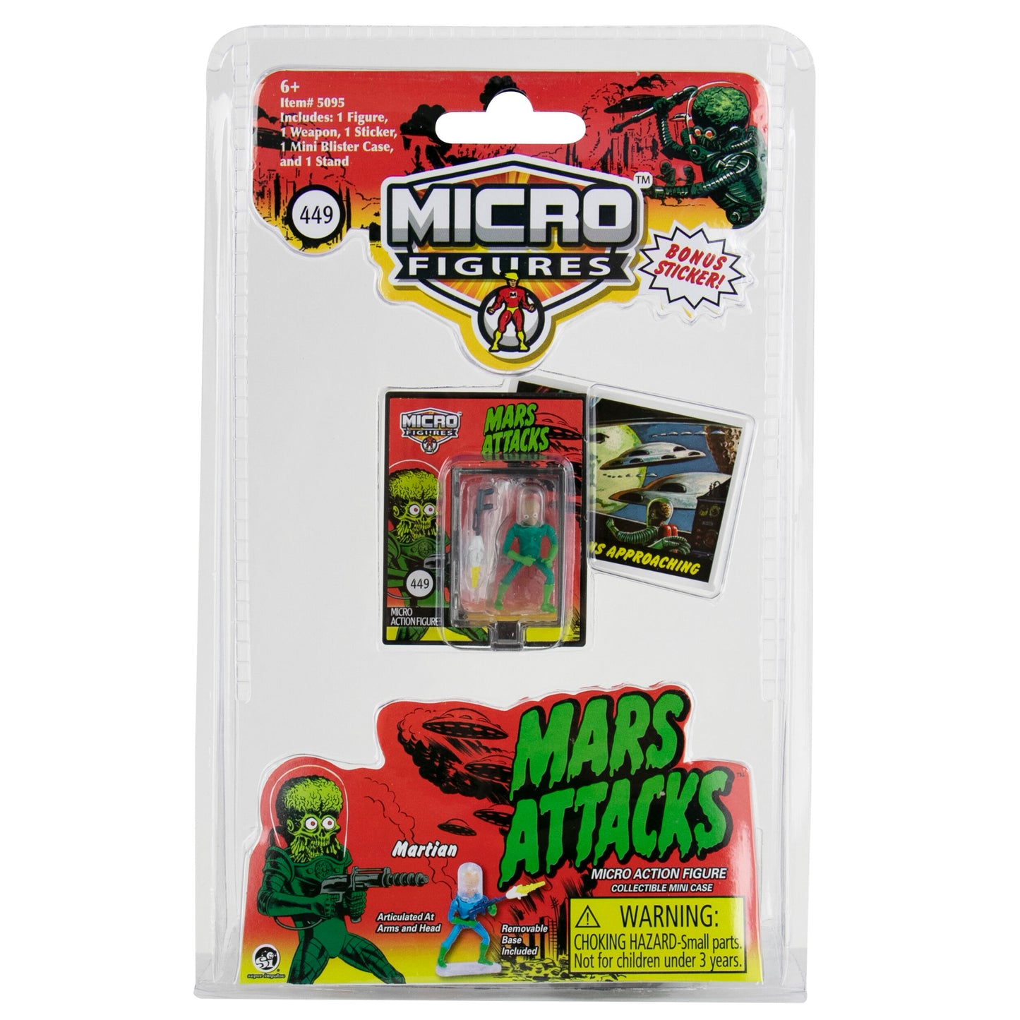 World’s Smallest Mars Attacks Micro Figures Set