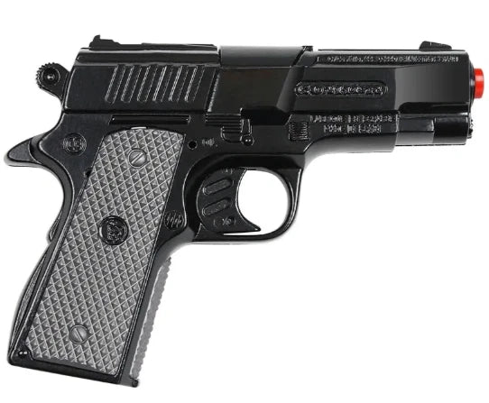 TOY Diecast BERETTA Compact 1911 Metal Ring Cap Pistol Gun Capgun Spain