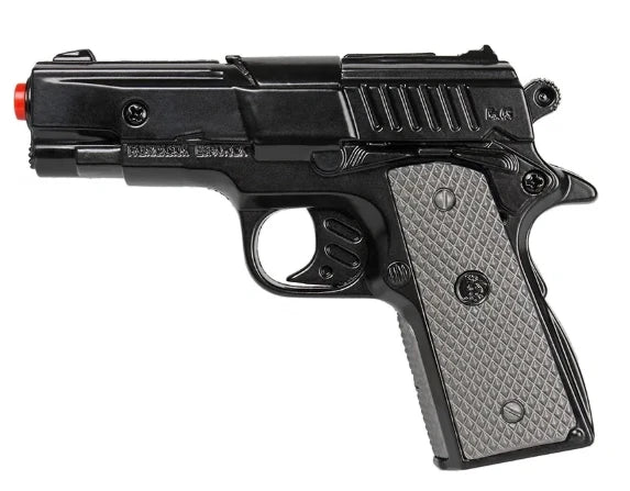 TOY Diecast BERETTA Compact 1911 Metal Ring Cap Pistol Gun Capgun Spain
