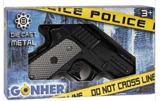 TOY Diecast BERETTA Compact 1911 Metal Ring Cap Pistol Gun Capgun Spain