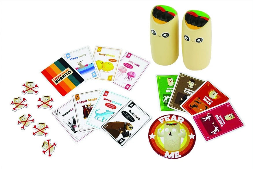 World's Smallest Throw Throw Burrito Dodgeball Card Game