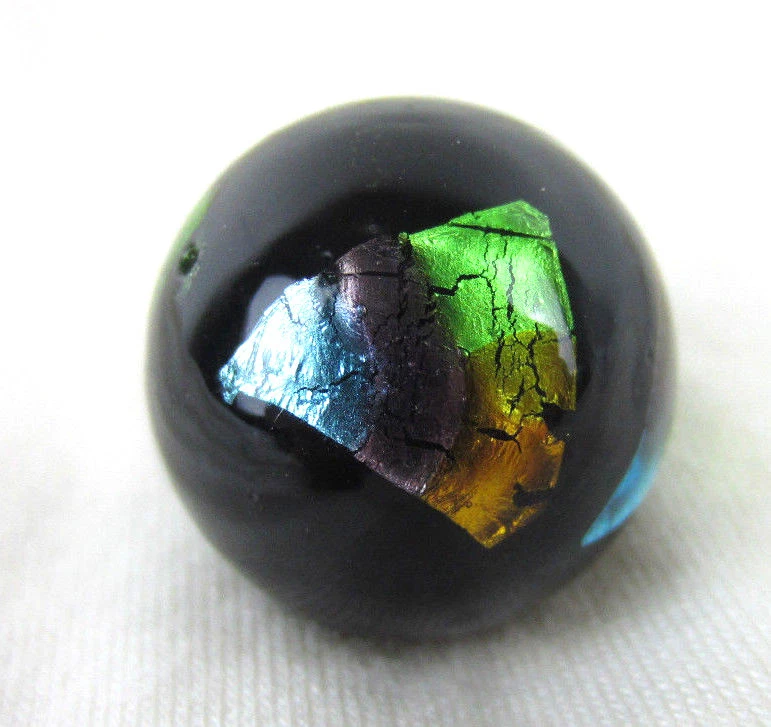 CLEOPATRA Handmade Art Glass Collector Marble~22mm