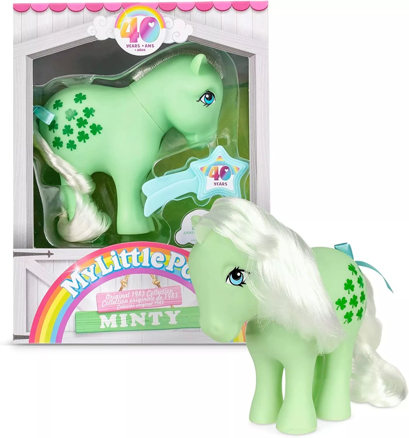 My Little Pony Rainbow 40th Anniversary 1980s~Minty
