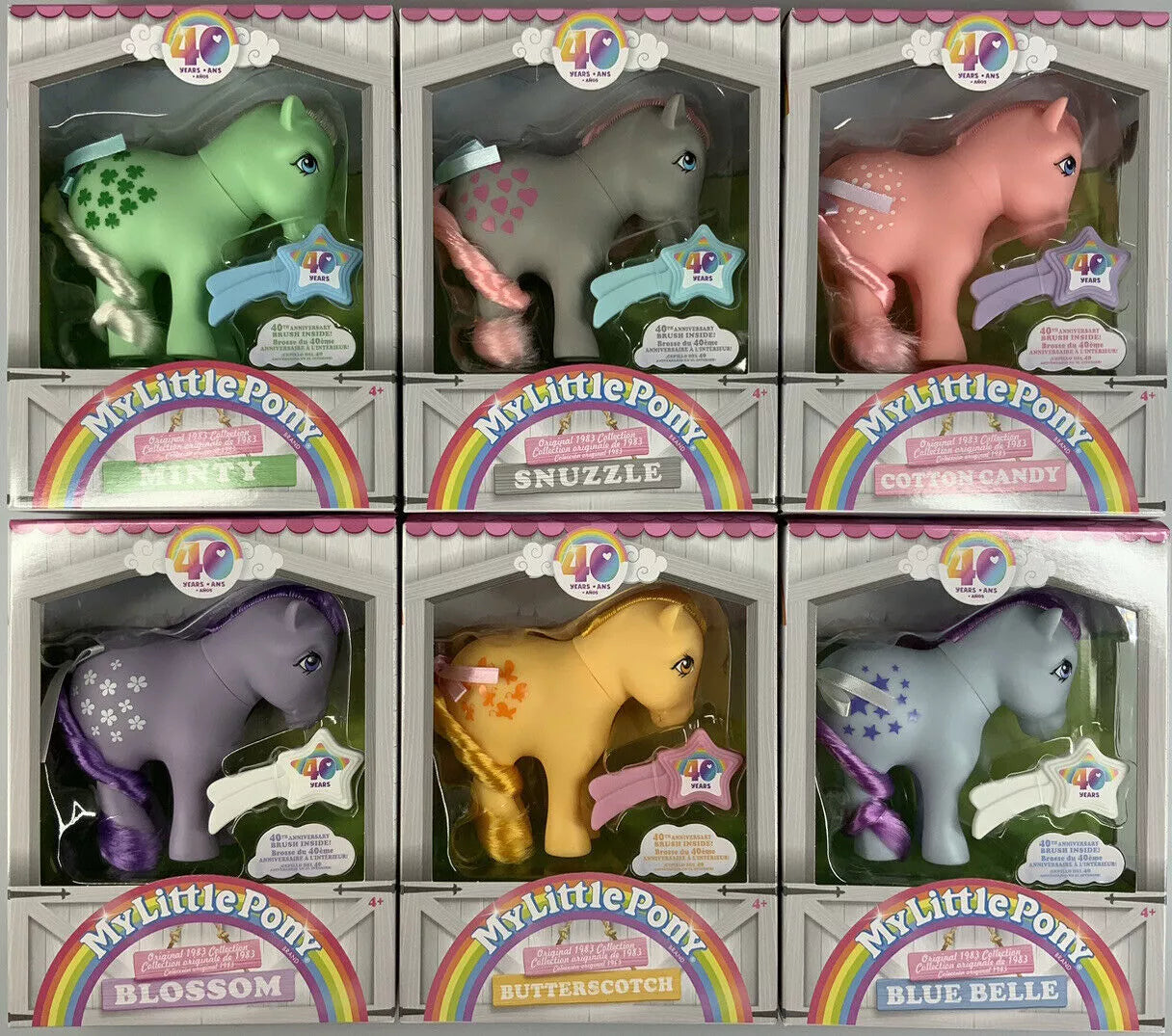 My Little Pony Rainbow 40th Anniversary 1980s~Snuzzle