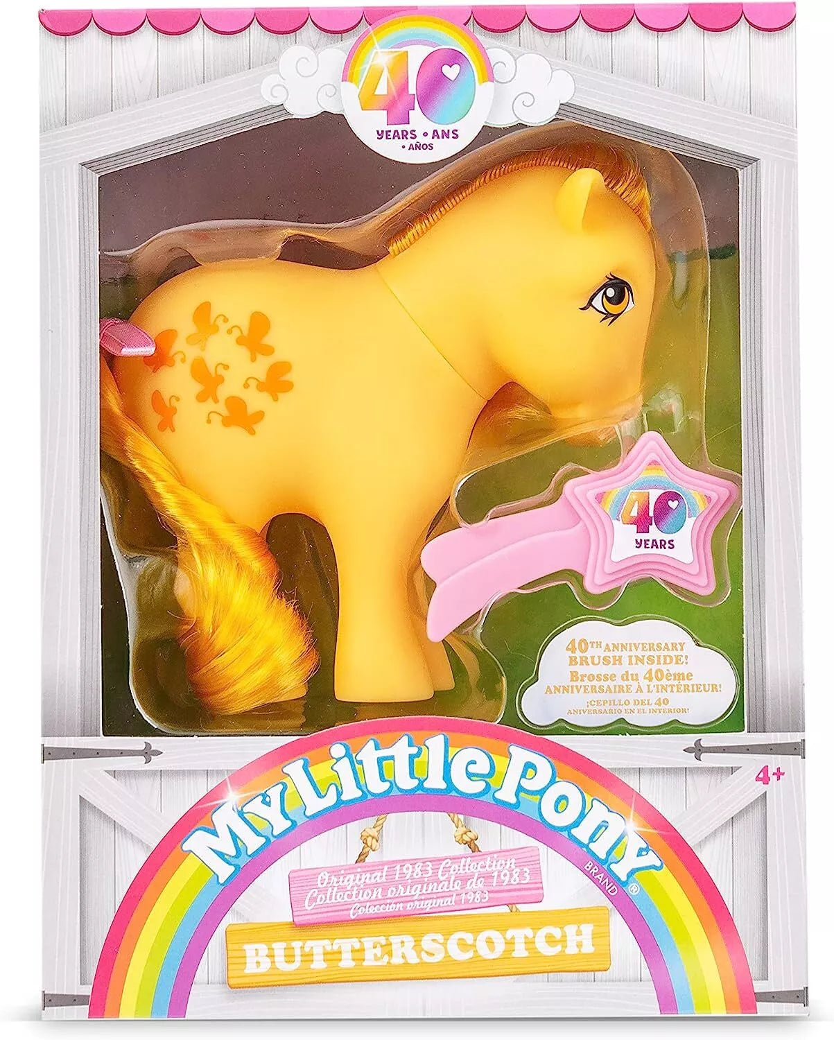 My Little Pony Rainbow 40th Anniversary 1980s~Butterscotch
