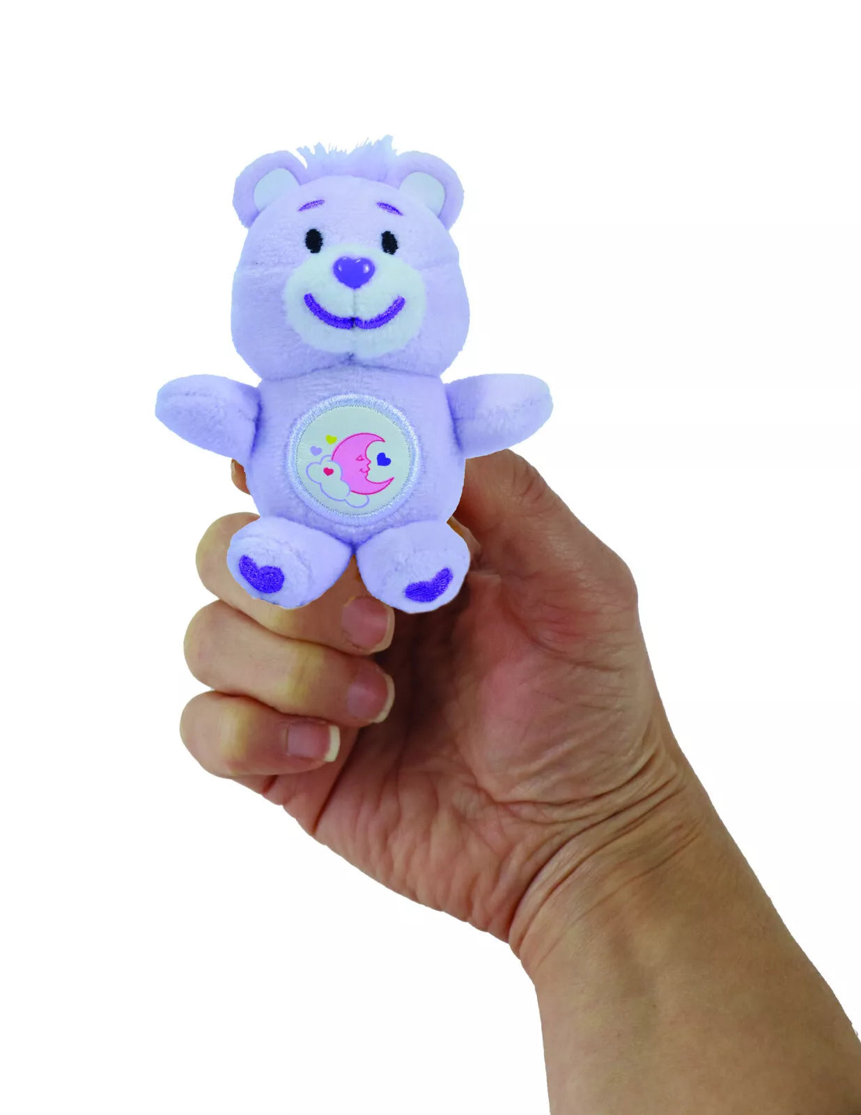 (4) World's Smallest CARE BEARS #6 Plush Birthday, Polite, Heartsong, Sweet Dreams