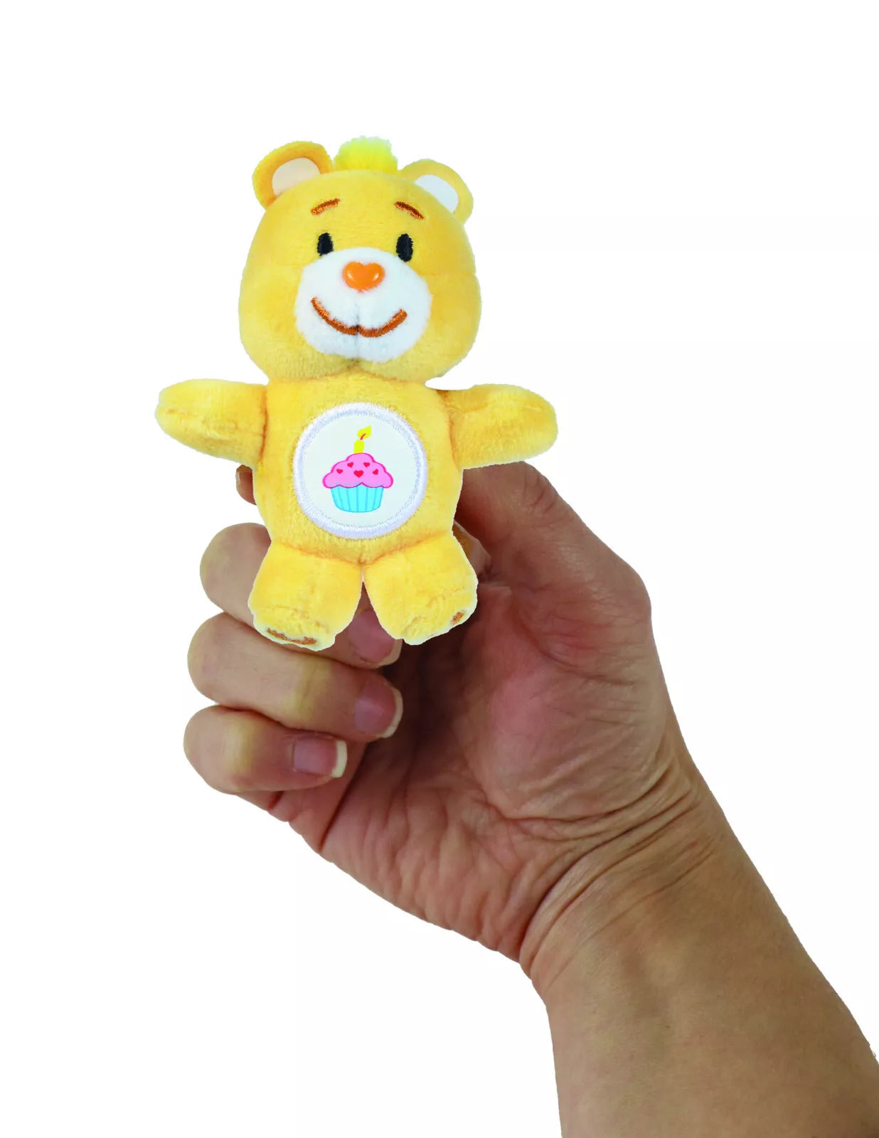 (4) World's Smallest CARE BEARS #6 Plush Birthday, Polite, Heartsong, Sweet Dreams
