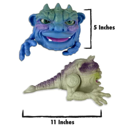 LIMITED EDITION Boglins ZOMBIE ZLOBB 8" Toy GLOWS Monster Puppet Box BONUS PIN