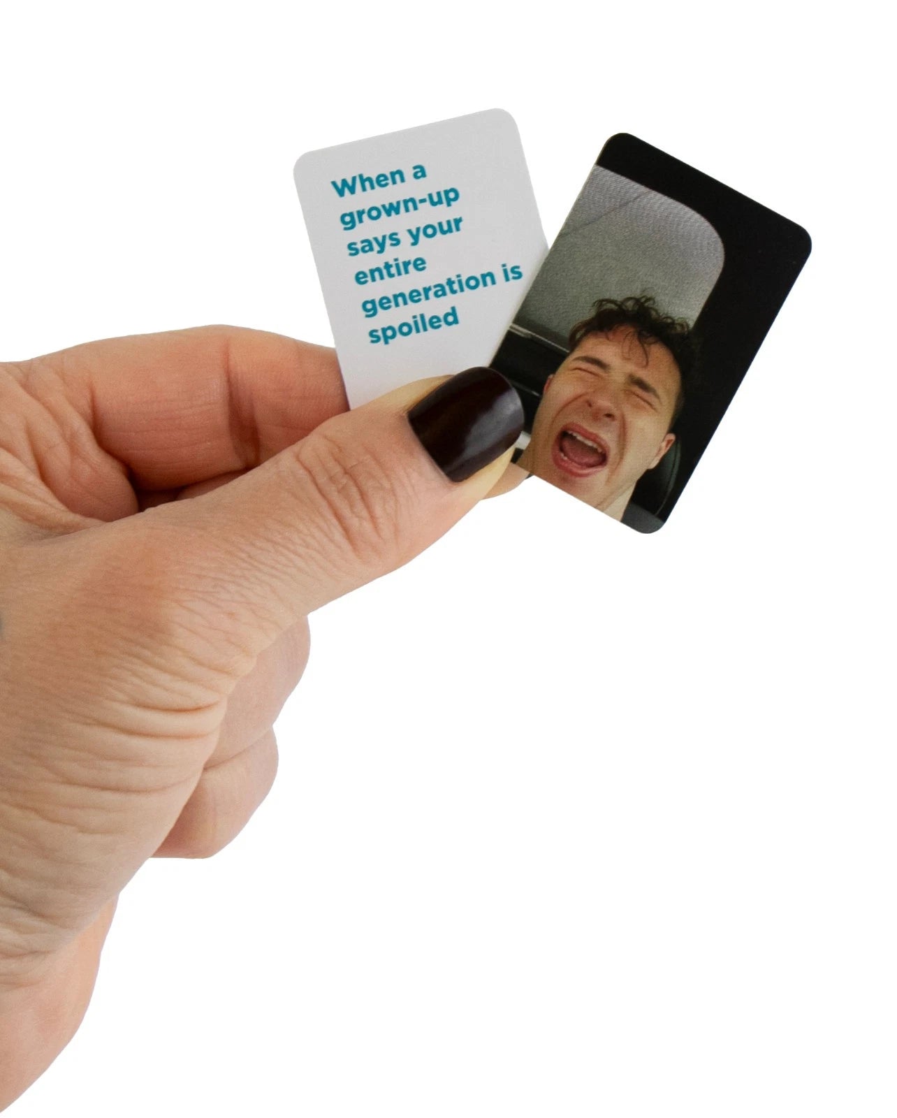 World's Smallest FAMILY Edition - WHAT DO YOU MEME? Card Game Pocket Size
