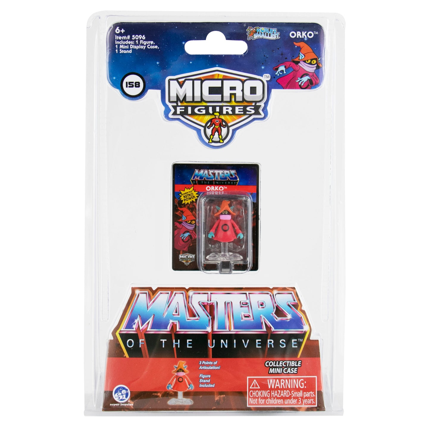 World’s Smallest Masters of the Universe Orko & Slime Pit He-Man
