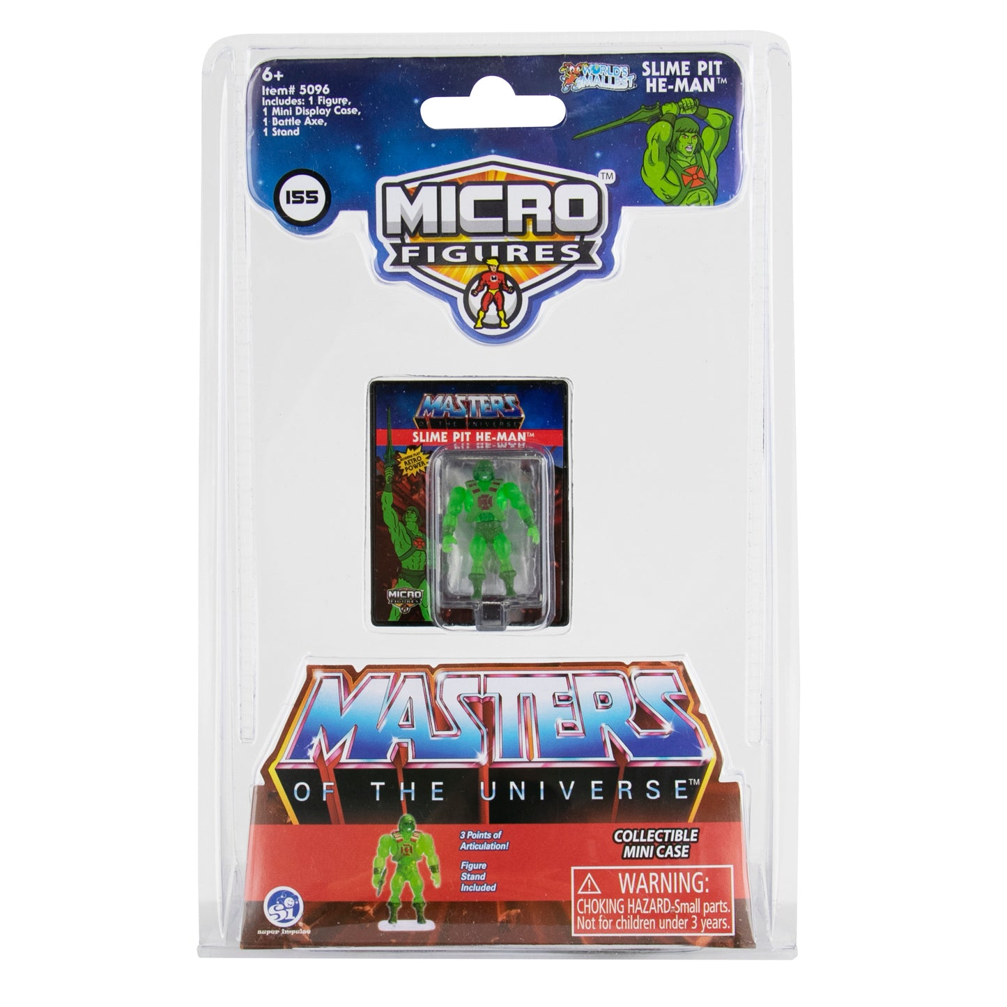 World’s Smallest Masters of the Universe Orko & Slime Pit He-Man