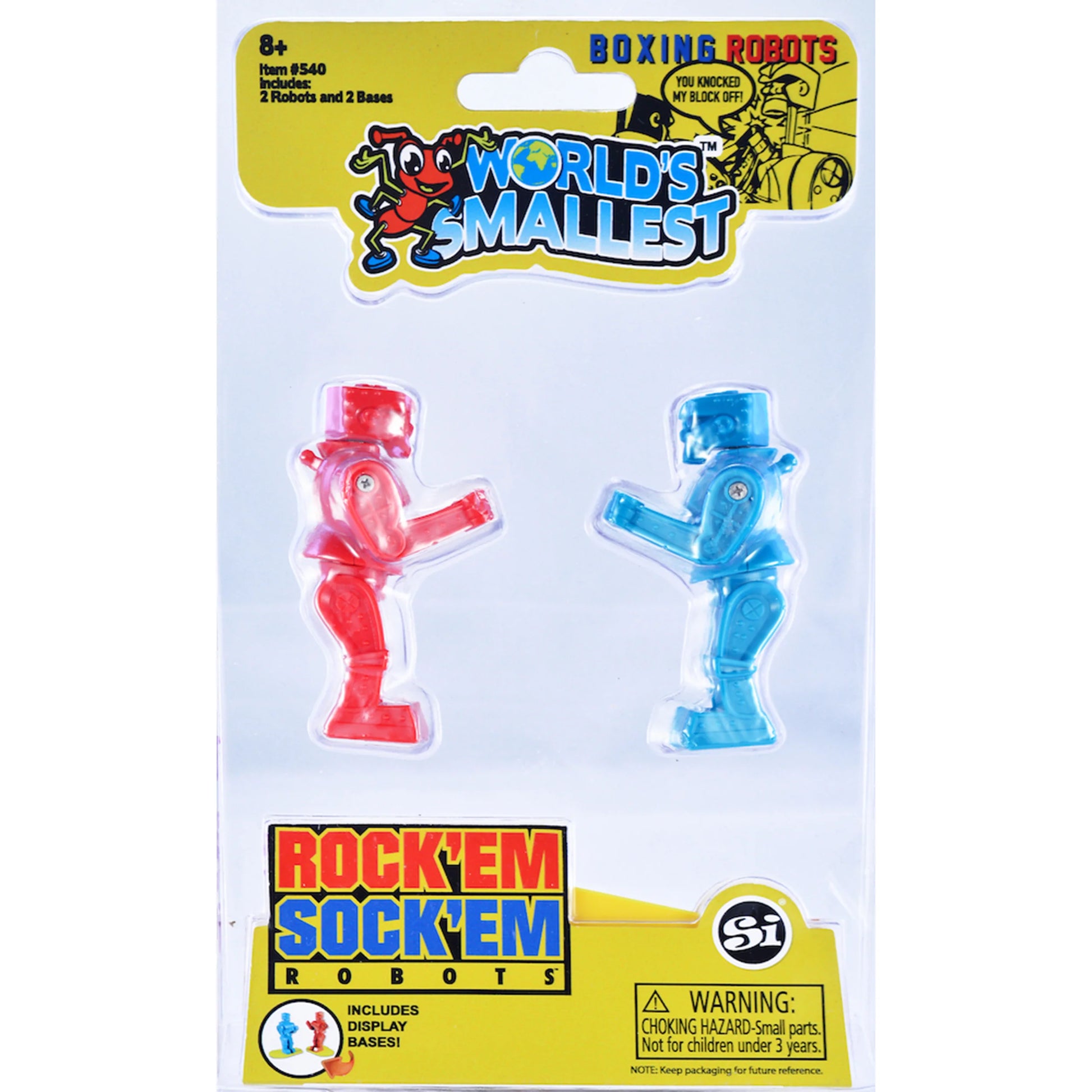 World’s Smallest Rock’Em Sock’Em Robots