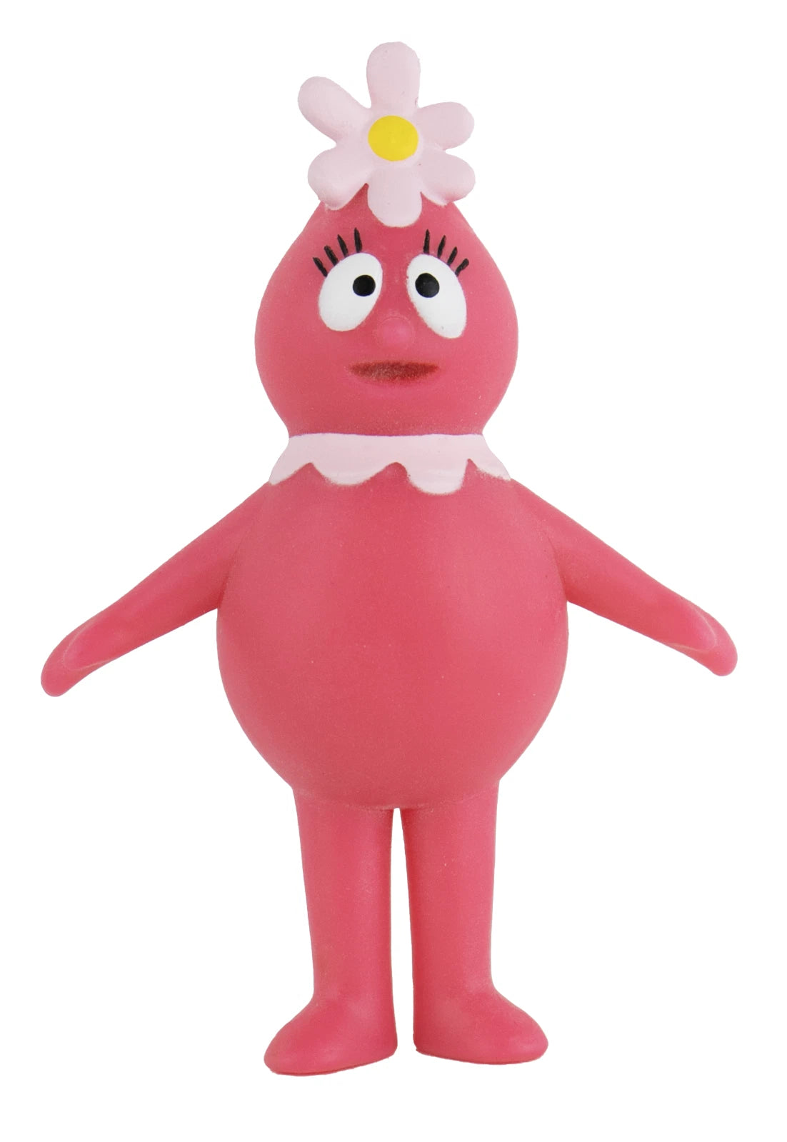 (Set of 2) World's Smallest STRETCHIES YO GABBA! Squish Fidget Foofa Brobee Toy
