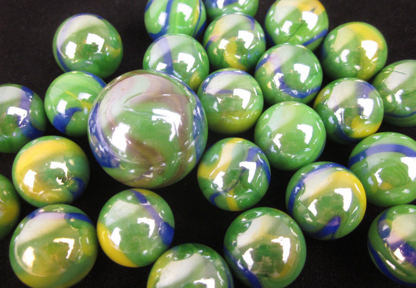 25-bengal-tiger-glass-marbles