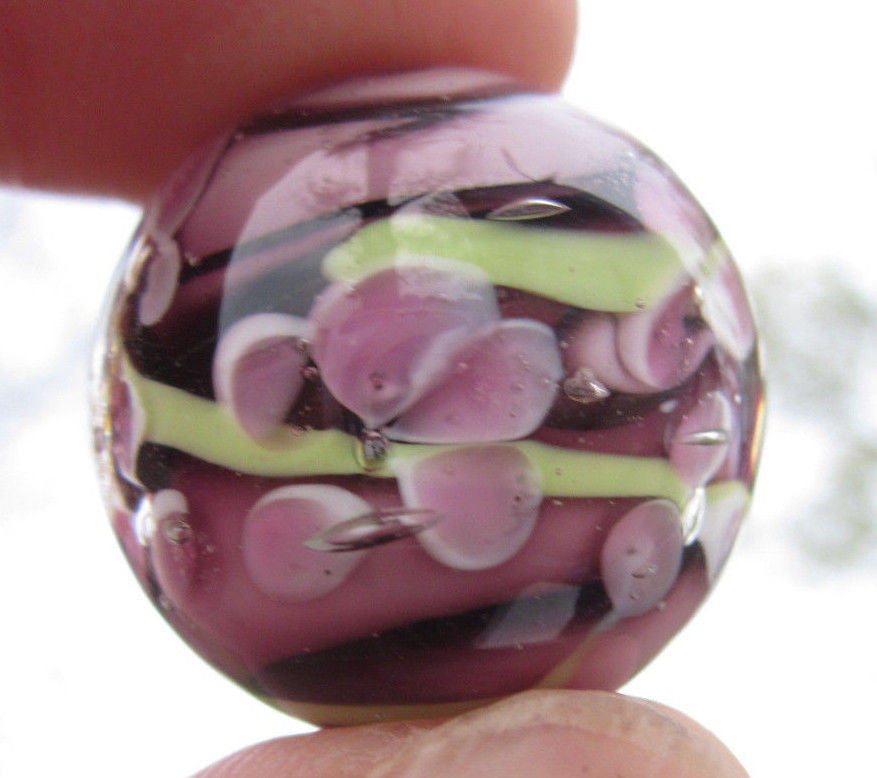 PROTEA Handmade Art Glass Collector Marble~22mm