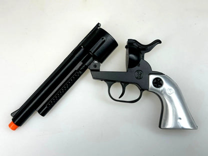 12 Shot PEACEMAKER Black-Pearl Grips Cap Gun Gonher Spain (121/6)