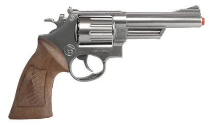 LARGE TOY S&W 66 K Diecast CAPGUN Magnum 357 Metal Ring Cap Pistol Gun Spain (6067/0)