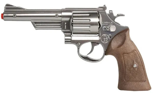 LARGE TOY S&W 66 K Diecast CAPGUN Magnum 357 Metal Ring Cap Pistol Gun Spain (6067/0)