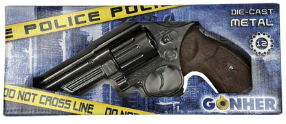 LARGE TOY S&W 66 K Diecast CAPGUN Magnum 357 Metal Ring Cap Pistol Gun Spain (6067/0)
