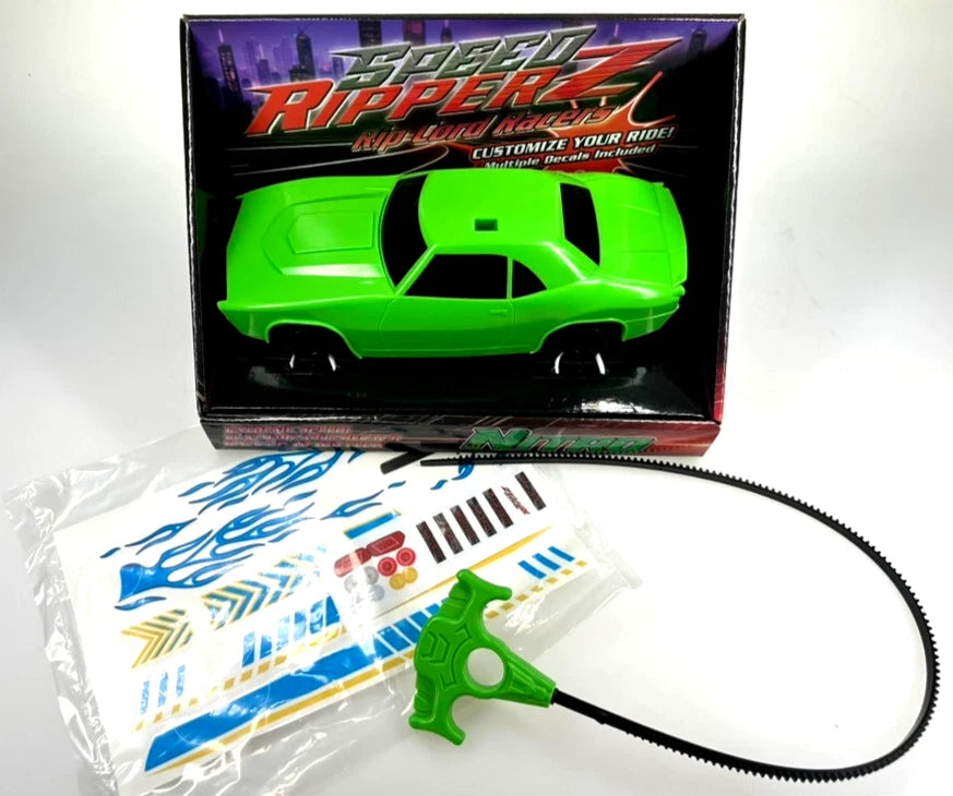 RIP CORD RACERS Speed Ripperz Zip ssp Camero GTO Car/Cycle Decals Sonic Sound