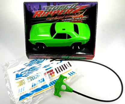 RIP CORD RACERS Speed Ripperz Zip ssp Camero GTO Car/Cycle Decals Sonic Sound