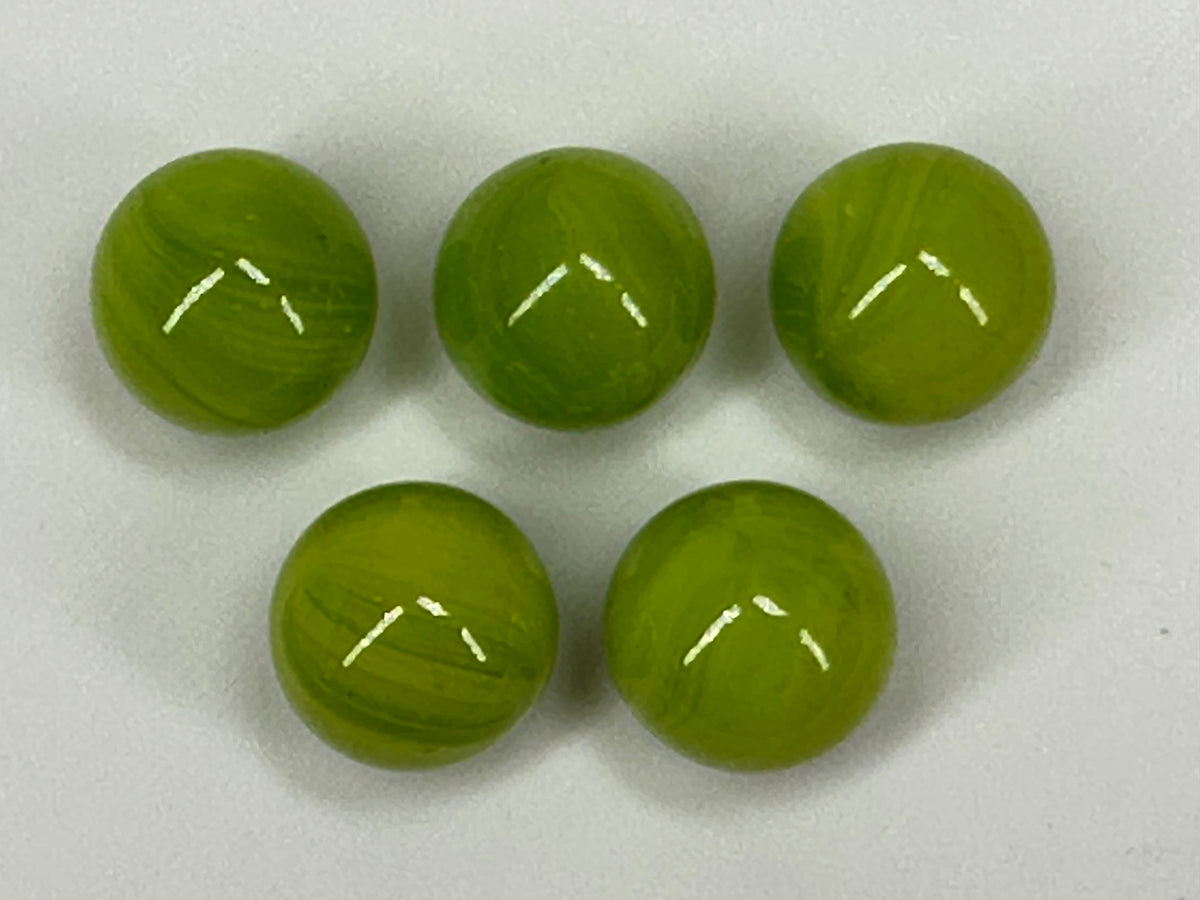 CUSTOM SET Glass Game Marbles 16mm LOT OF 5 (You Choose Color)