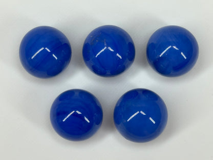 CUSTOM SET Glass Game Marbles 16mm LOT OF 5 (You Choose Color)