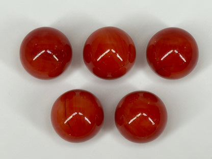 CUSTOM SET Glass Game Marbles 16mm LOT OF 5 (You Choose Color)