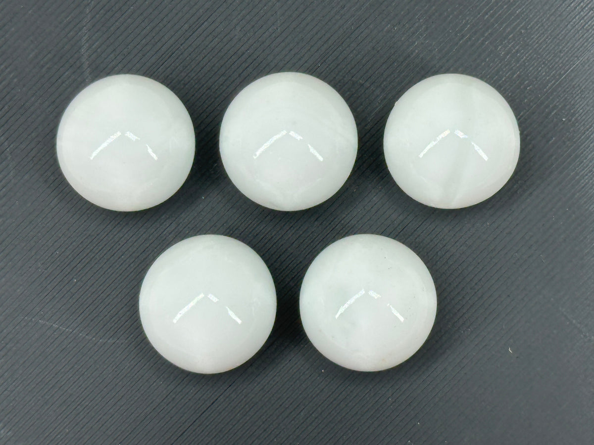 CUSTOM SET Glass Game Marbles 16mm LOT OF 5 (You Choose Color)
