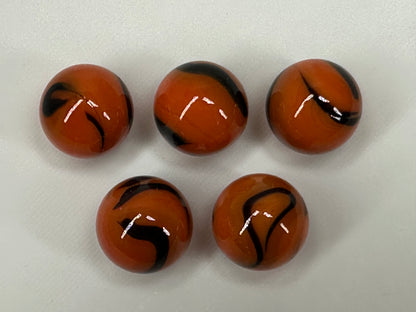 CUSTOM SET Glass Game Marbles 16mm LOT OF 5 (You Choose Color)