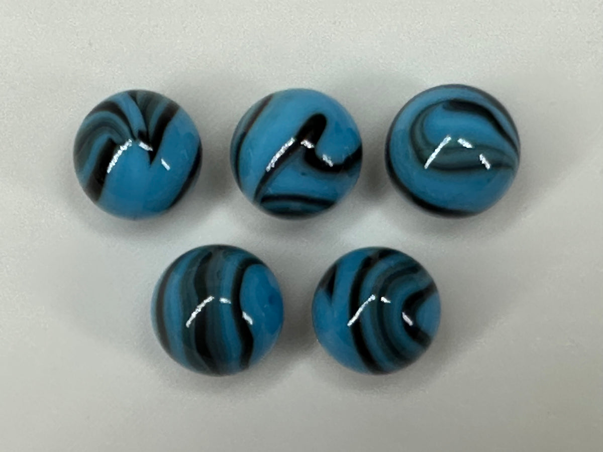 CUSTOM SET Glass Game Marbles 16mm LOT OF 5 (You Choose Color)