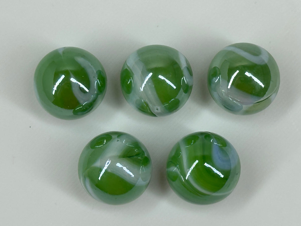 CUSTOM SET Glass Game Marbles 16mm LOT OF 5 (You Choose Color)