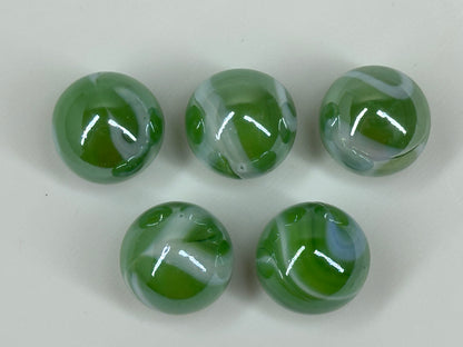 CUSTOM SET Glass Game Marbles 16mm LOT OF 5 (You Choose Color)