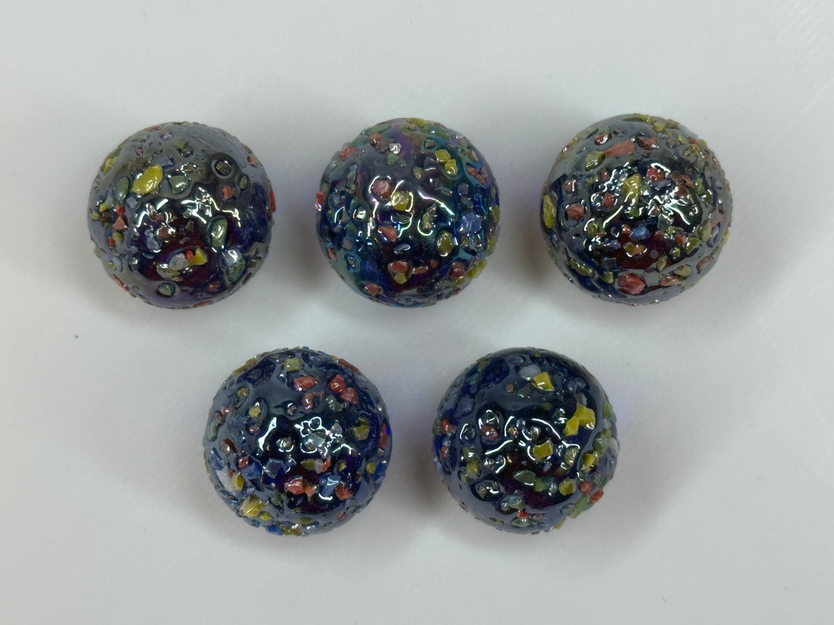 CUSTOM SET Glass Game Marbles 16mm LOT OF 5 (You Choose Color)
