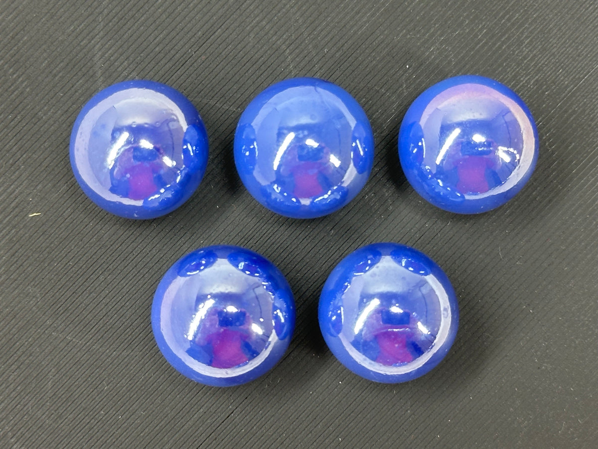 CUSTOM SET Glass Game Marbles 16mm LOT OF 5 (You Choose Color)