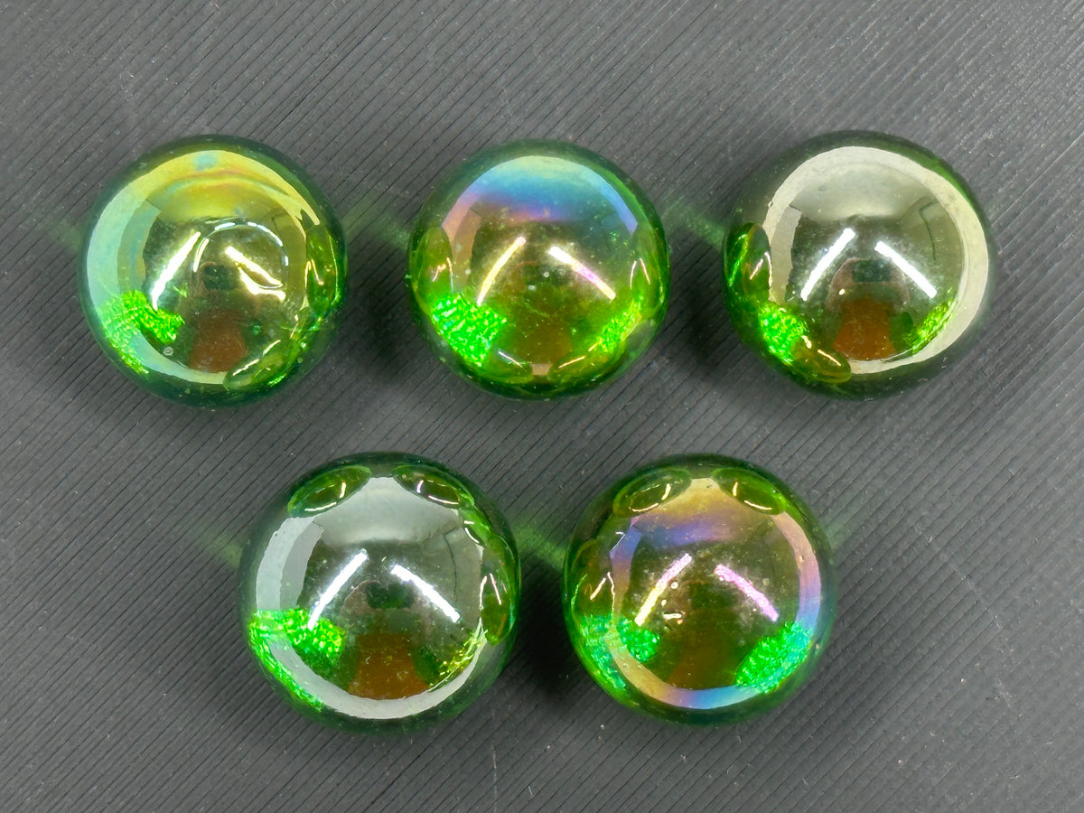 CUSTOM SET Glass Game Marbles 16mm LOT OF 5 (You Choose Color)