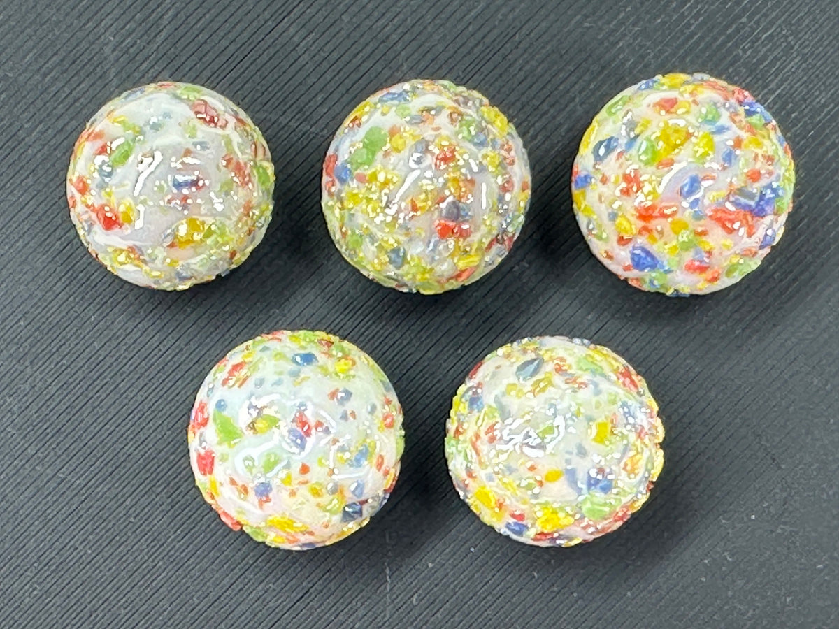 CUSTOM SET Glass Game Marbles 16mm LOT OF 5 (You Choose Color)