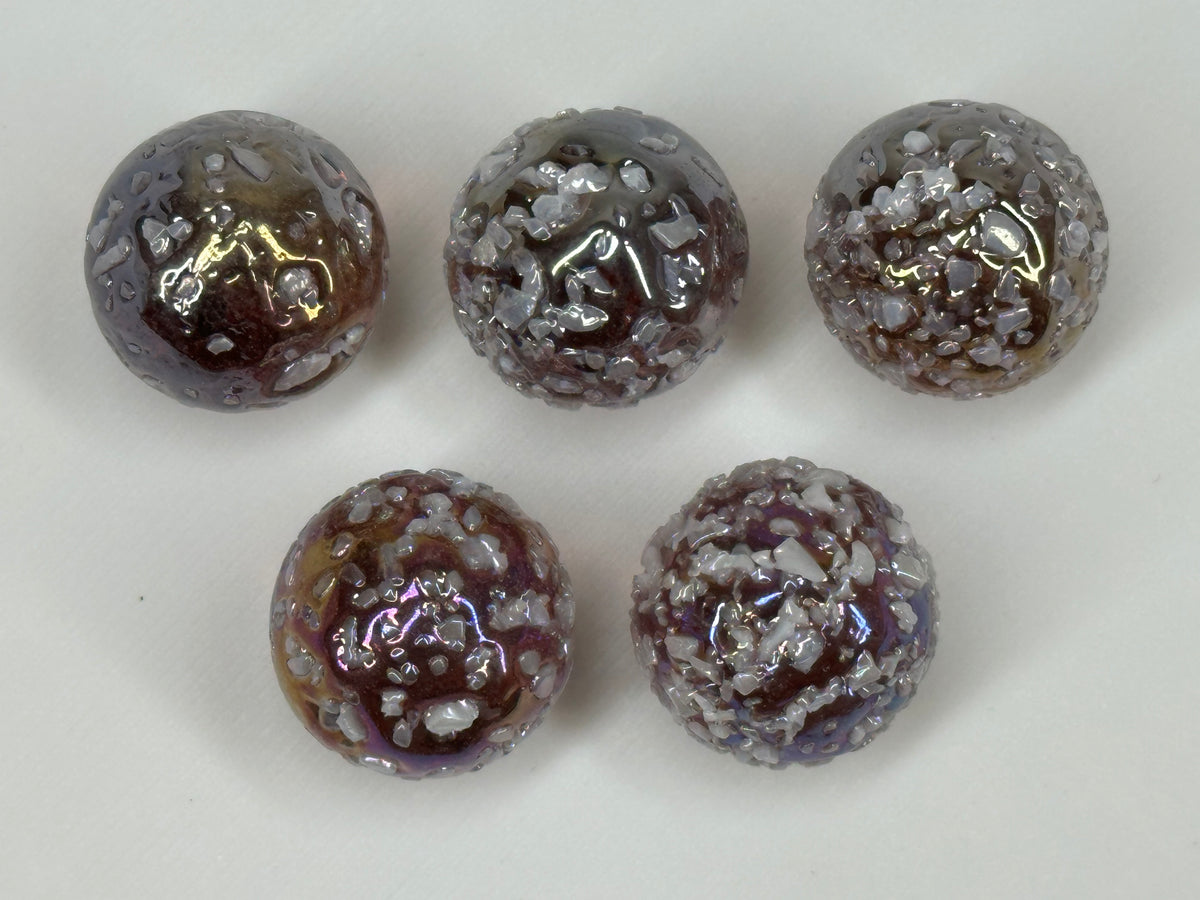CUSTOM SET Glass Game Marbles 16mm LOT OF 5 (You Choose Color)