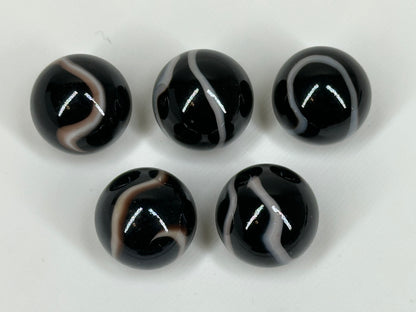 CUSTOM SET Glass Game Marbles 16mm LOT OF 5 (You Choose Color)