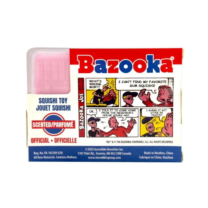 BAZOOKA Joe Stretchy SQUISHY TOY Fidget Squeeze toy Candy TikTok SCENTED