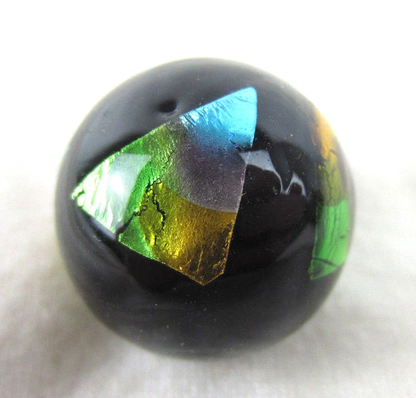 CLEOPATRA Handmade Art Glass Collector Marble~22mm
