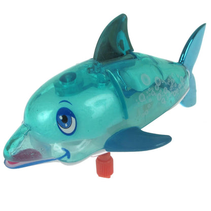 PONGO Dolphin Swimming Fish Tub/Sink/Pool Z-Wind-Up Toy TOMY