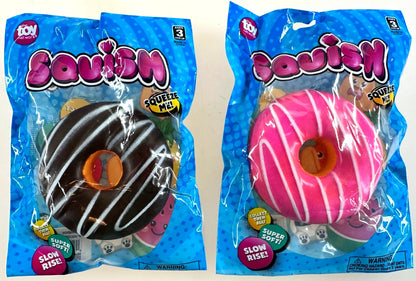 Share (Set of 2) DONUT Squishy Toy Fidget Squeeze