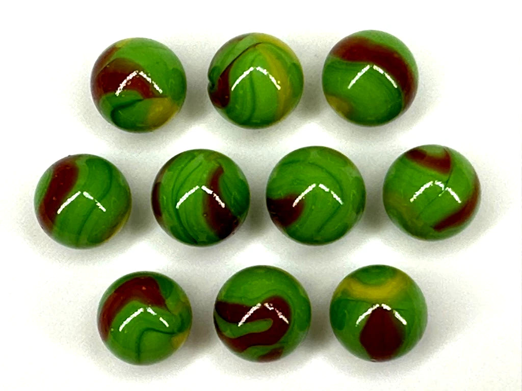 CUSTOM SET Glass Game Marbles 16mm LOT OF 10 (You Choose Color)