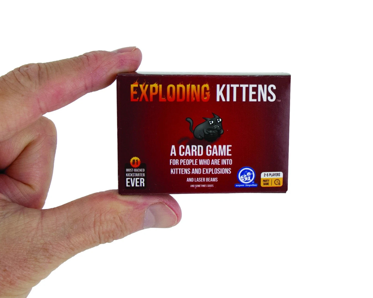 World's Smallest Exploding Kittens Card Game