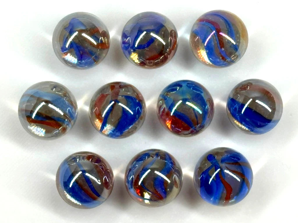 CUSTOM SET Glass Game Marbles 16mm LOT OF 10 (You Choose Color)